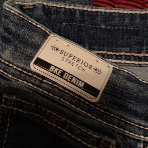 Mens BKE Aiden Bootleg Slim Fit Low Rise - Picture 4 of 7